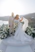 Iman & Reda | Sunset Ceremony & Elegant Reception at Royal Myconian Hotel