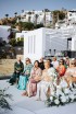 Iman & Reda | Sunset Ceremony & Elegant Reception at Royal Myconian Hotel