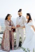 Iman & Reda | Sunset Ceremony & Elegant Reception at Royal Myconian Hotel