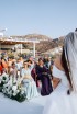 Iman & Reda | Sunset Ceremony & Elegant Reception at Royal Myconian Hotel